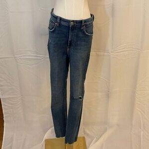 Zara Dark Blue Skinny Jeans